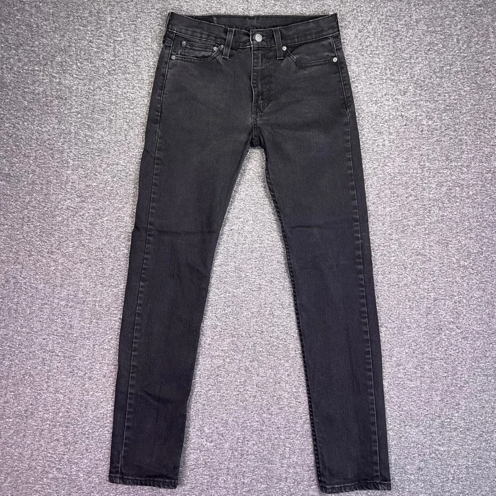 Levis 510 Jeans Mens‎ 29x32 Black Skinny Casual Punk Stretch Denim Pants Grunge